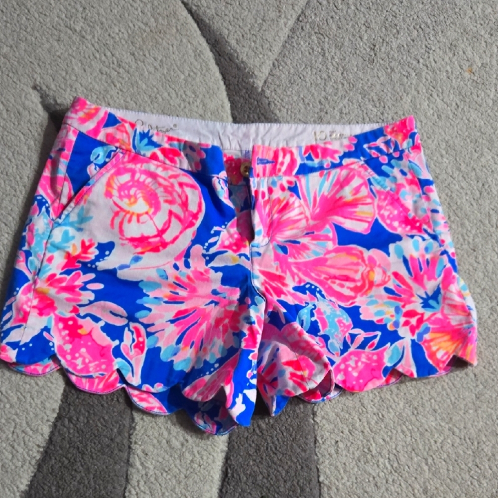 Lilly Pulitzer Buttercup Shorts - Size 10